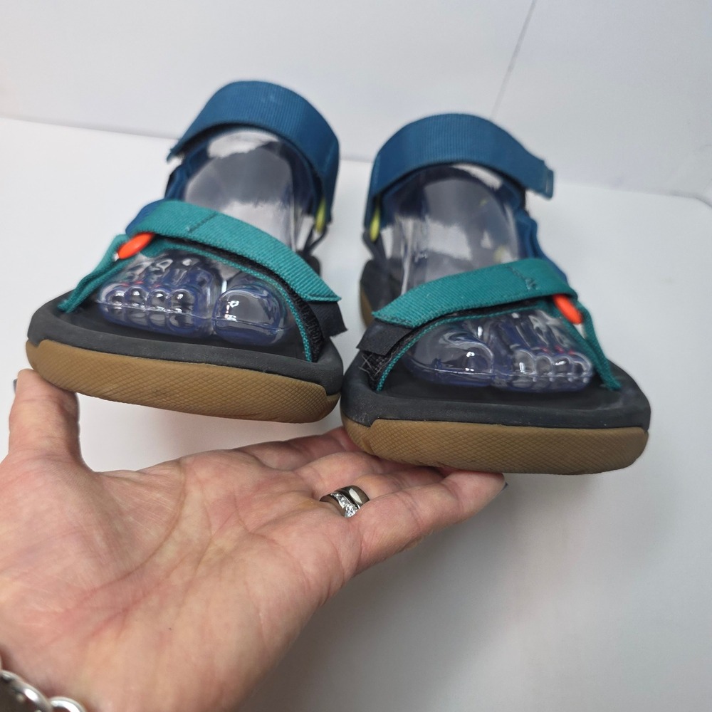 Teva S/N 1019234 Sport Sandals Unisex‎ Sz 8 Teal GreenBlackBrown Outdoors Hiking - Picture 4 of 16